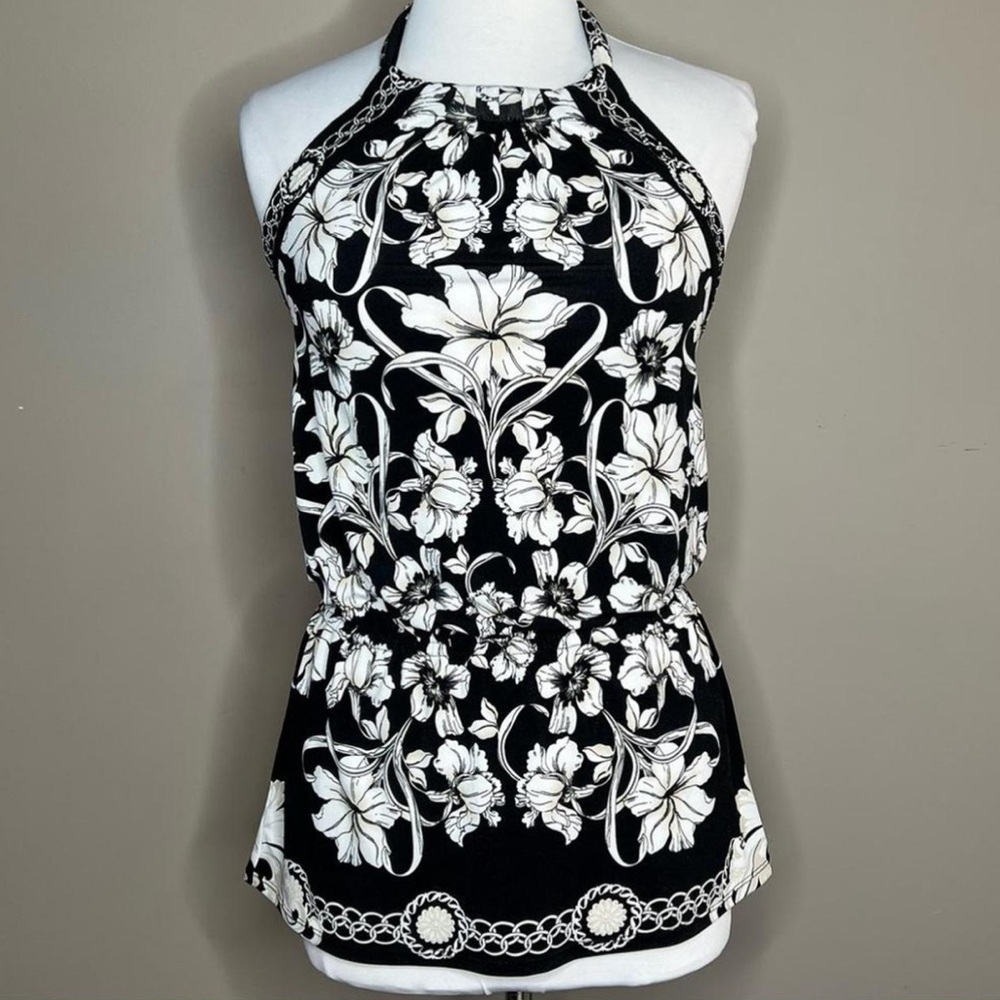 White House / Black Market Halter Neck Top